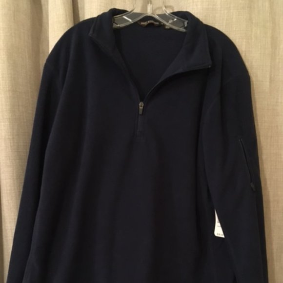 Great Northwest Fleece Jacket, 1/4 Zip, Dark Blue, Size Large, NWT - Picture 12 of 14